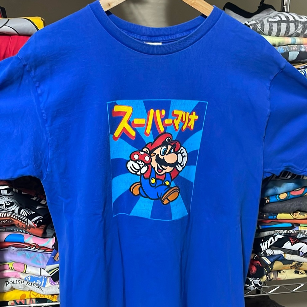 Supermario Japanese 🍄 writing Tees 🔥🔥